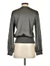 MICHAEL Michael Kors Metallic Gray Long Sleeve Blouse Size XS - photo 2