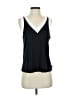 Karl Lagerfeld Paris 100% Polyester Black Sleeveless Top Size S - photo 1