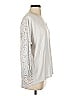 Tempo Paris Silver 3/4 Sleeve Top Size S - photo 4