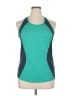 Nike 100% Polyester Teal Green Active Tank Size XL - photo 1