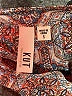 Kut from the Kloth 100% Polyester Paisley Blue 3/4 Sleeve Blouse Size S - photo 7