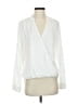 Splendid White Long Sleeve Blouse Size S - photo 1
