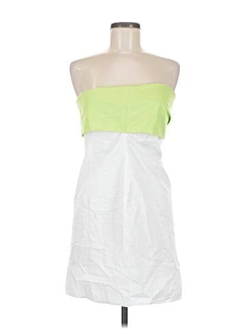 Flat White Cocktail Dress (view 1)