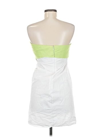 Flat White Cocktail Dress (view 2)