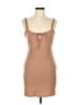 Privacy Please Tan Casual Dress Size L - photo 1