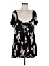Torrid Black Short Sleeve Blouse Size Med Plus (00) - photo 1
