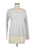 Gap 100% Cotton Silver Pullover Sweater Size M - photo 1