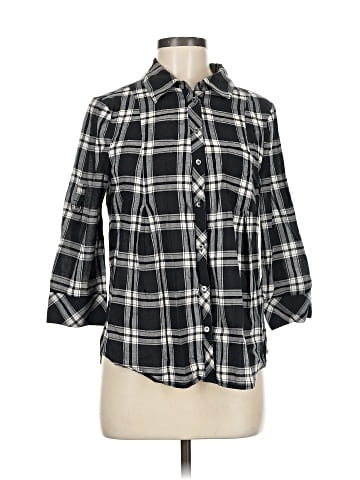 Joie 3/4 Sleeve Button-Down Shirt (view 1)