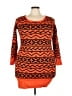 Say What? Orange Pullover Sweater Size 3X - photo 1