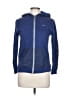 DKNY 100% Nylon Blue Zip Up Hoodie Size L - photo 1