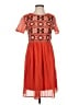 Zara Orange Cocktail Dress Size S - photo 1