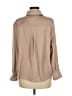 ee:some 100% Polyester Tan Long Sleeve Blouse Size M - photo 2