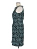 AB Studio Tweed Teal Cocktail Dress Size 10 - photo 5