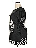 Second Skin Black Short Sleeve Blouse Size 2X - photo 5