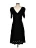 Mango Polka Dots Black Cocktail Dress Size 4 - photo 2
