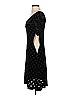 Mango Polka Dots Black Cocktail Dress Size 4 - photo 5