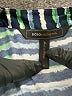 BCBGMAXAZRIA Stripes Blue Casual Dress Size M - photo 7