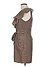 A'gaci 100% Polyester Brown Casual Dress Size L - photo 5