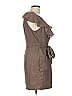 A'gaci 100% Polyester Brown Casual Dress Size L - photo 4