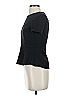 BCBGMAXAZRIA Black Short Sleeve Top Size XS - photo 5