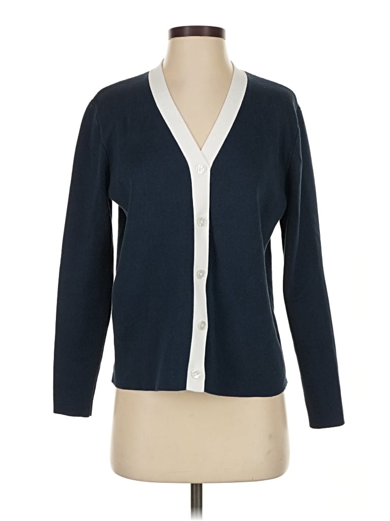 Pre-owned Kule Long Sleeve Blouse In Blue