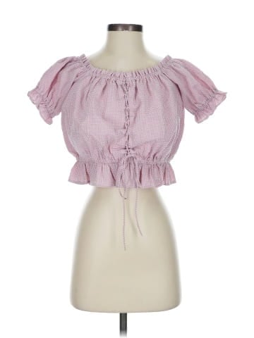 Miss Me Short Sleeve Blouse (view 1)