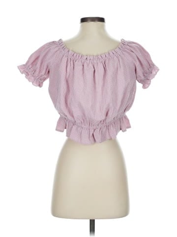 Miss Me Short Sleeve Blouse (view 2)
