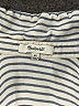 Madewell 100% Viscose Stripes Blue Short Sleeve Blouse Size XS - photo 7