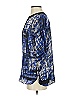 Christopher & Banks 100% Polyester Blue Long Sleeve Blouse Size S (petite) - photo 5