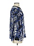 Christopher & Banks 100% Polyester Blue Long Sleeve Blouse Size S (petite) - photo 4
