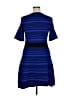 Taylor Stripes Blue Casual Dress Size XL - photo 2
