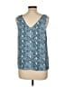 WAYF Blue Sleeveless Blouse Size L - photo 2