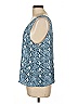 WAYF Blue Sleeveless Blouse Size L - photo 5