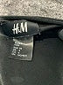 H&M Solid Black Cocktail Dress Size 4 - photo 4