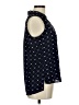 DressBarn 100% Polyester Polka Dots Black Sleeveless Blouse Size M - photo 4