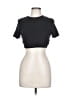 Shein Black Short Sleeve T-Shirt Size L - photo 1