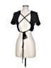 Shein Black Short Sleeve T-Shirt Size L - photo 2