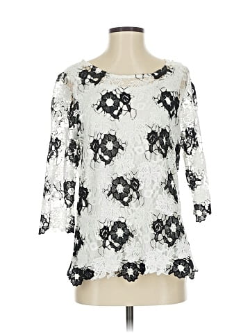 Draper's & Damon's 3/4 Sleeve Blouse (view 1)