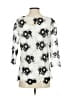 Draper's & Damon's 100% Polyester White 3/4 Sleeve Blouse Size S - photo 2