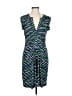 BCBGMAXAZRIA Stripes Blue Casual Dress Size M - photo 1