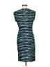 BCBGMAXAZRIA Stripes Blue Casual Dress Size M - photo 2