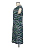 BCBGMAXAZRIA Stripes Blue Casual Dress Size M - photo 5