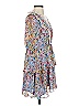 Allison Paisley Blue Casual Dress Size S - photo 4