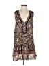 Veronica Beard Paisley Brown Casual Dress Size S - photo 1