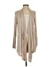 Logo Layers Tan Cardigan Size XS - photo 1
