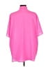Assorted Brands Solid Pink Short Sleeve Blouse Size L - photo 2