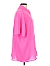 Assorted Brands Solid Pink Short Sleeve Blouse Size L - photo 4