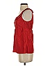 Fossil Red Sleeveless Blouse Size XS - photo 5