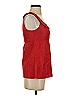 Fossil Red Sleeveless Blouse Size XS - photo 4