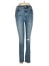 Zara Hearts Blue Jeans Size 6 - photo 1
